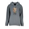 Cavalli Class Gray Cotton Women Sweater