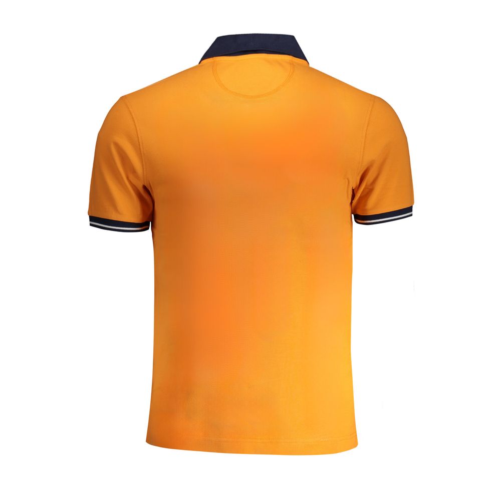 Tricou polo din bumbac portocaliu La Martina