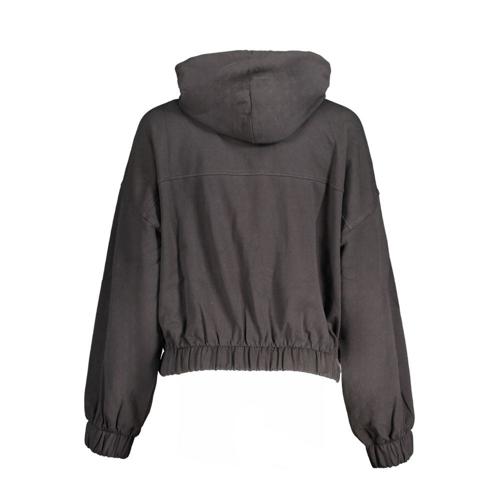 Pulover Tommy Hilfiger negru din bumbac pentru femei