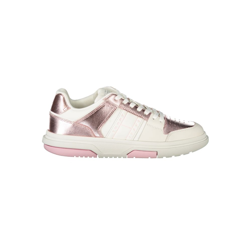 Pantofi sport Tommy Hilfiger din polietilenă albă pentru femei