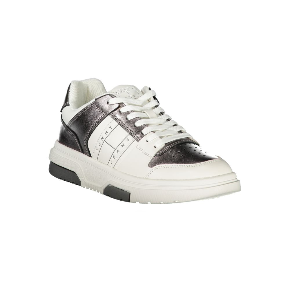 Pantofi sport Tommy Hilfiger din polietilenă albă pentru femei