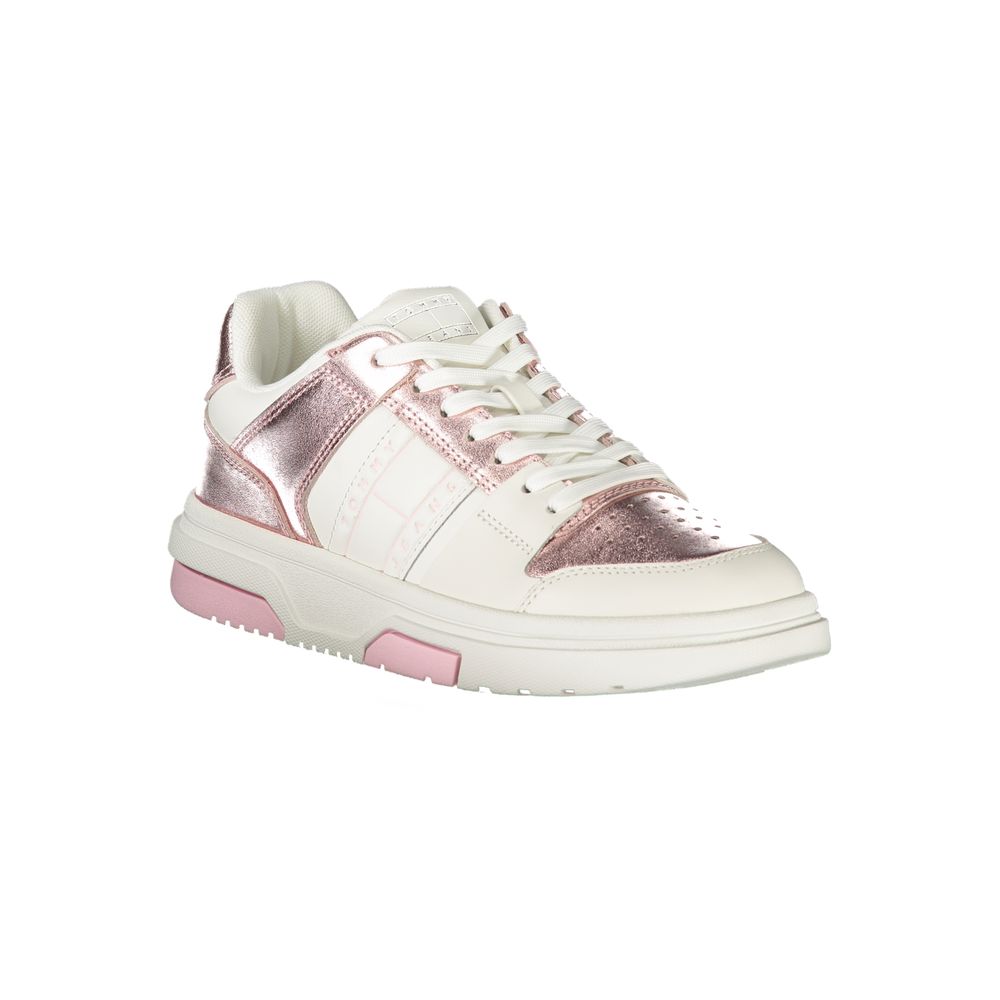 Pantofi sport Tommy Hilfiger din polietilenă albă pentru femei