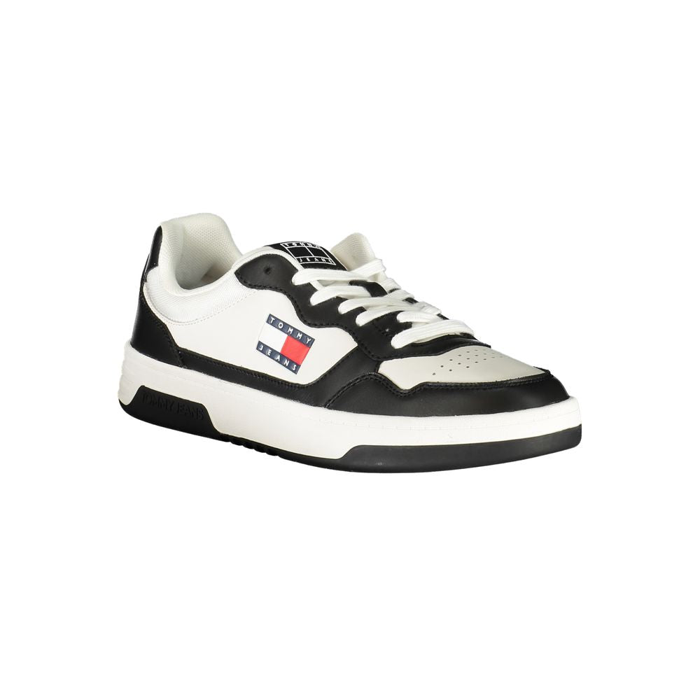Pantofi sport Tommy Hilfiger negri din piele pentru bărbați