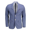 Gant Blue Cotton Men Jacket