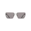 Calvin Klein Gray Metal Men Sunglasses