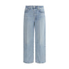 Citizens of Humanity Light Blue Cotton Straight-Leg Jeans