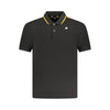 K-WAY Black Cotton Polo Shirt