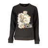 Cavalli Class Black Cotton Women Sweater