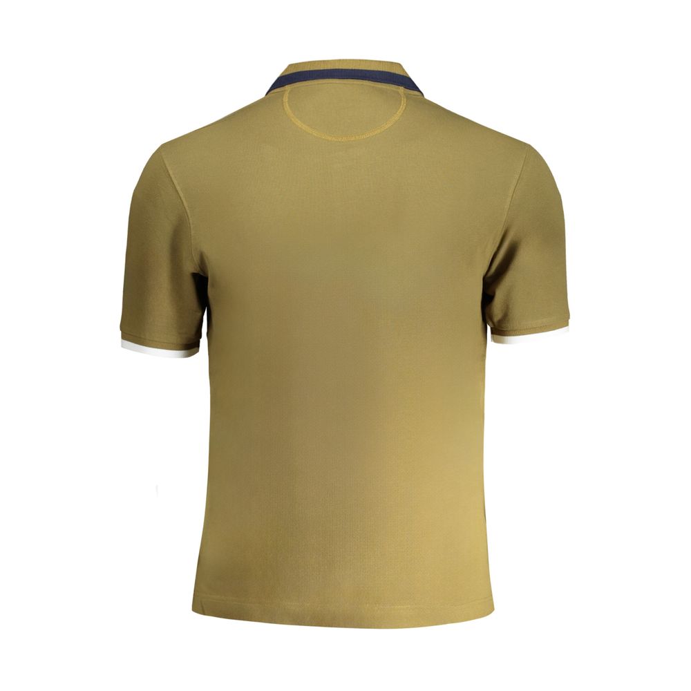 Tricou polo din bumbac verde La Martina