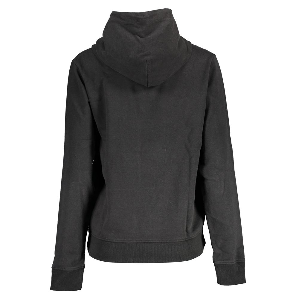 Pulover Tommy Hilfiger negru din bumbac pentru femei