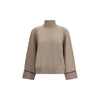 Brunello Cucinelli Beige Cashmere Cashmere Sweater