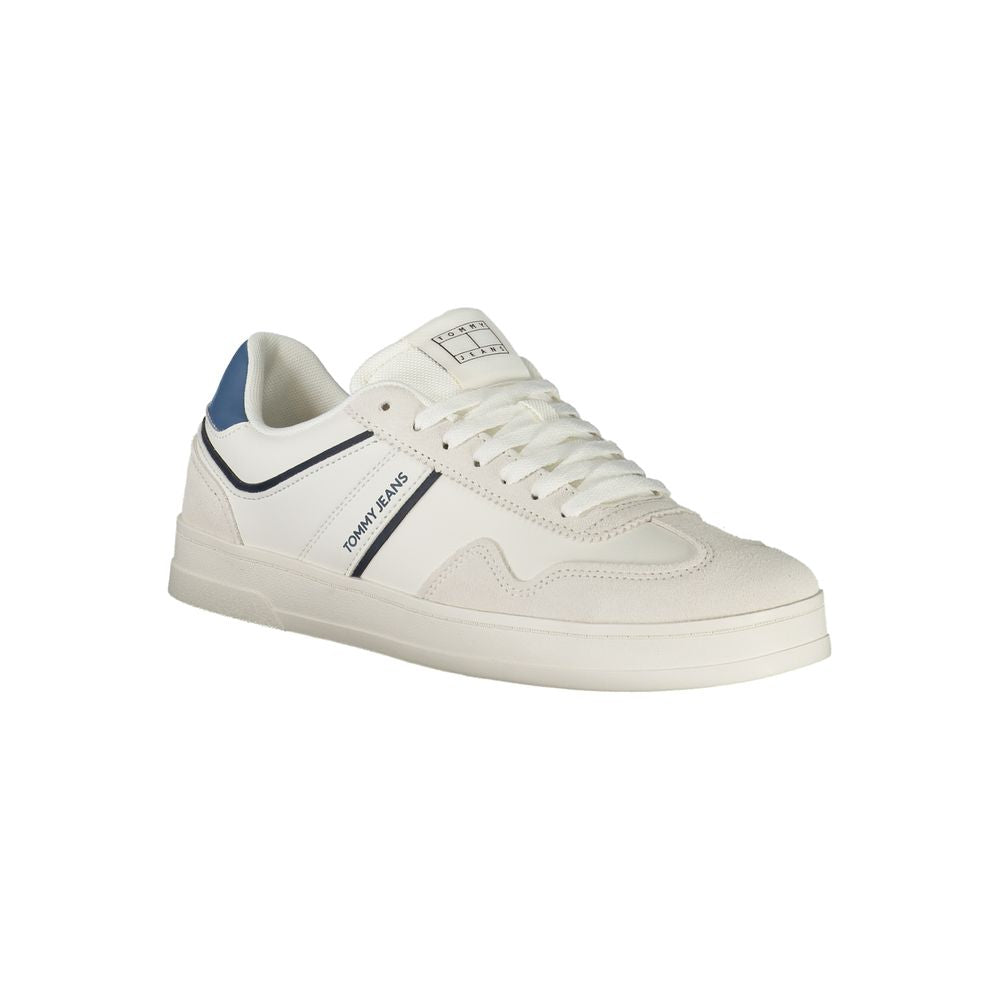 Pantofi sport Tommy Hilfiger din polietilenă albă pentru bărbați