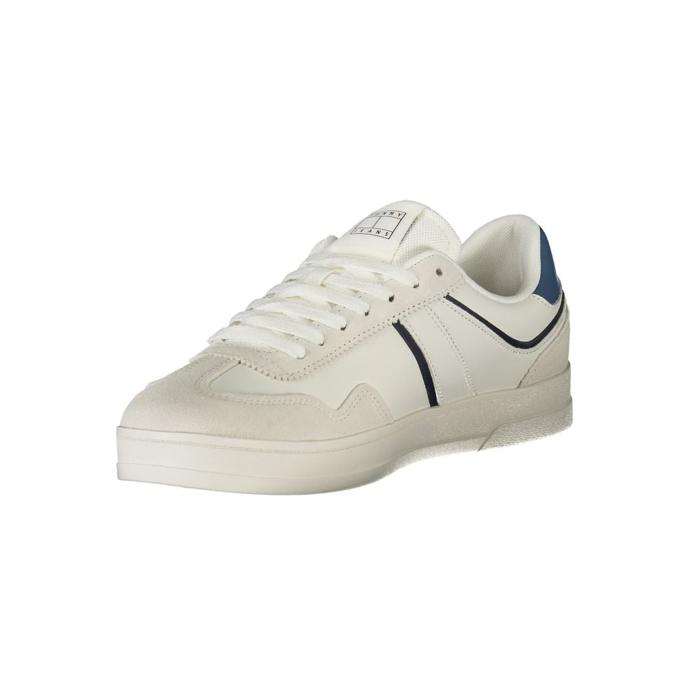 Pantofi sport Tommy Hilfiger din polietilenă albă pentru bărbați