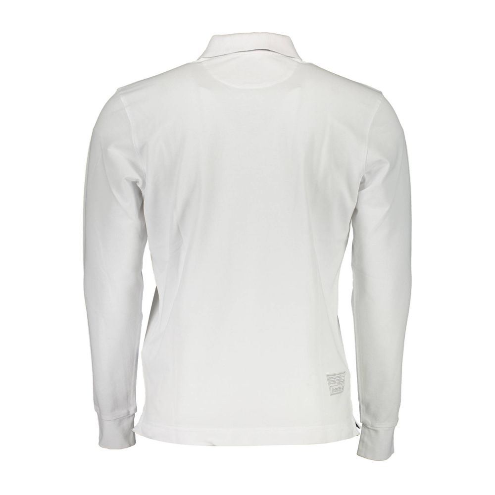 Tricou polo elegant cu mânecă lungă și detalii contrastante La Martina