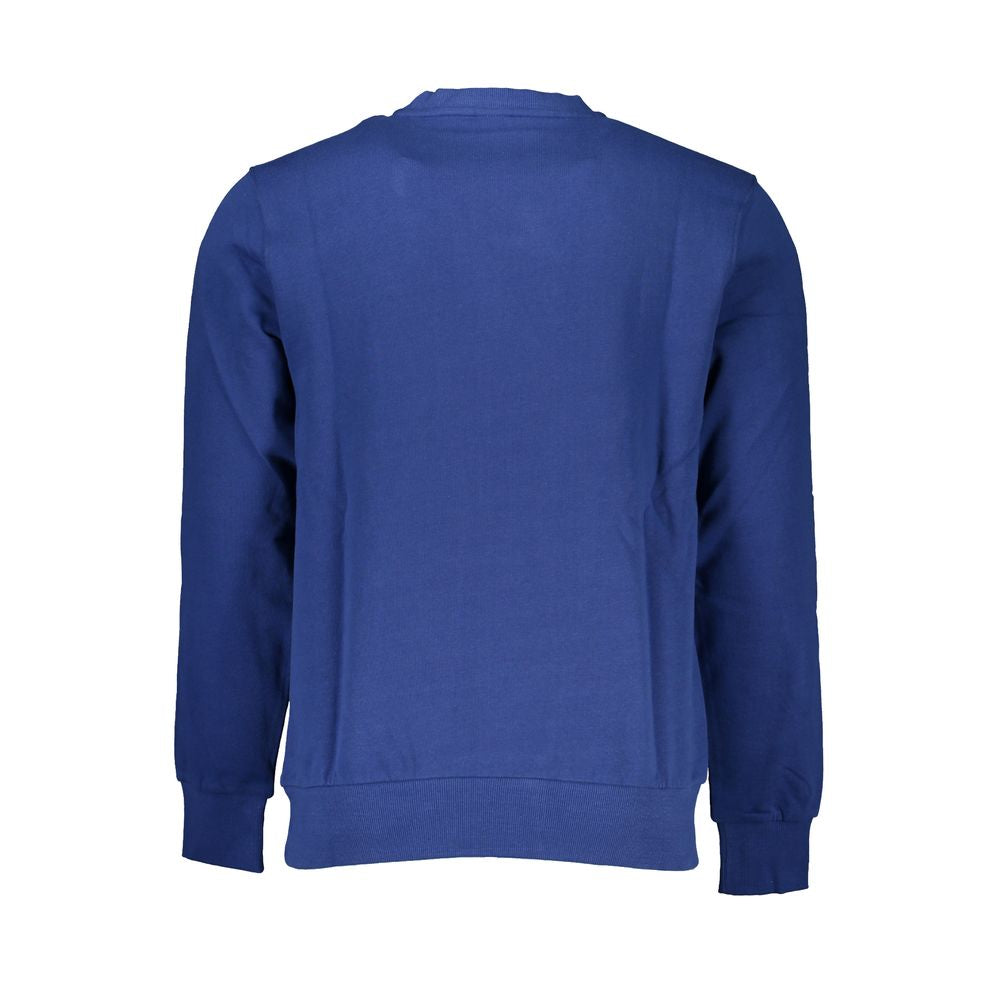 North Sails Blue Cotton Men Sweater