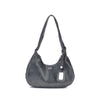 Ganni Black Lyocell Shoulder Bag