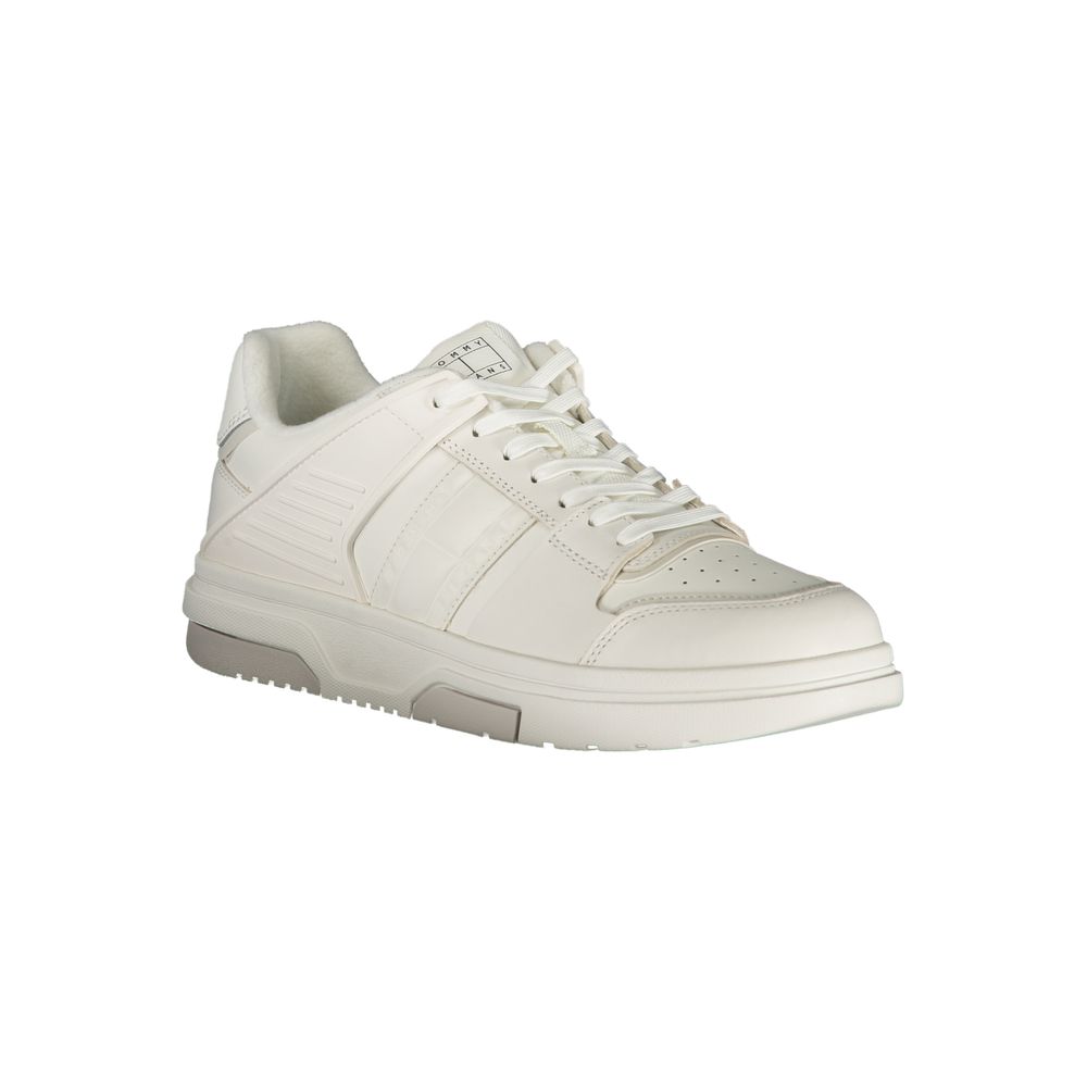 Pantofi sport Tommy Hilfiger din piele albă pentru bărbați