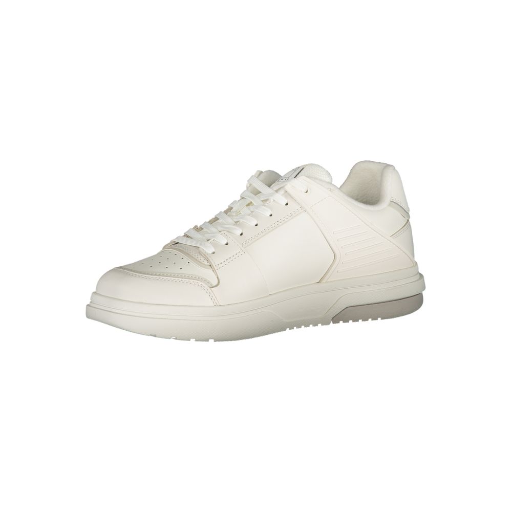 Pantofi sport Tommy Hilfiger din piele albă pentru bărbați