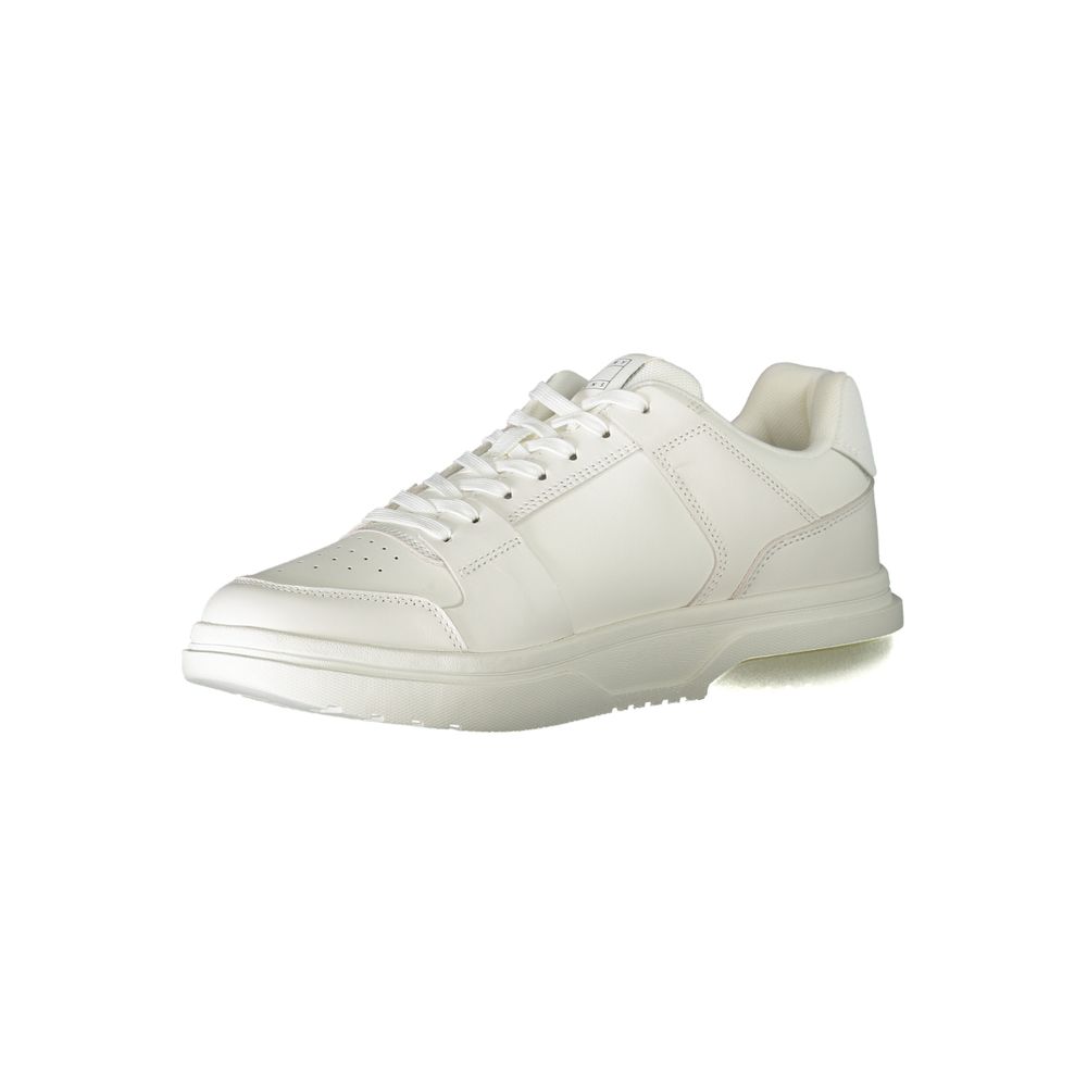Pantofi sport Tommy Hilfiger din piele albă pentru bărbați