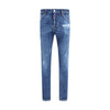 Dsquared² Blue Cotton Skinny Jeans