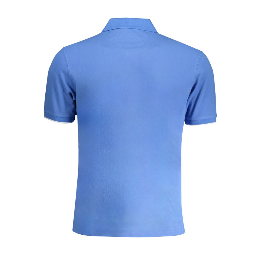 Tricou polo albastru deschis din bumbac pentru bărbați La Martina