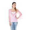 Phard Pink Silk Women Top
