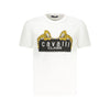 Cavalli Class White Cotton T-Shirt