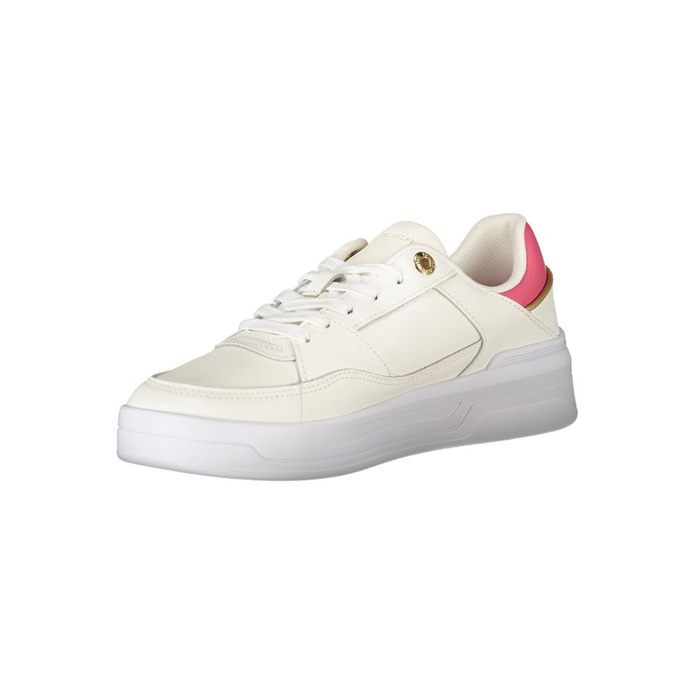 Pantofi sport Tommy Hilfiger din polietilenă albă pentru femei