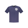 Tricou North Sails albastru din bumbac pentru bărbați