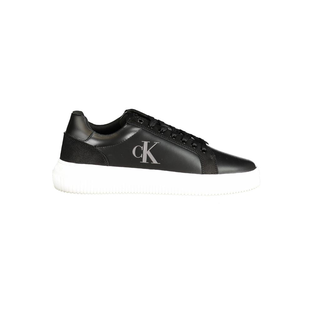 Tenișor Calvin Klein negru din poliester