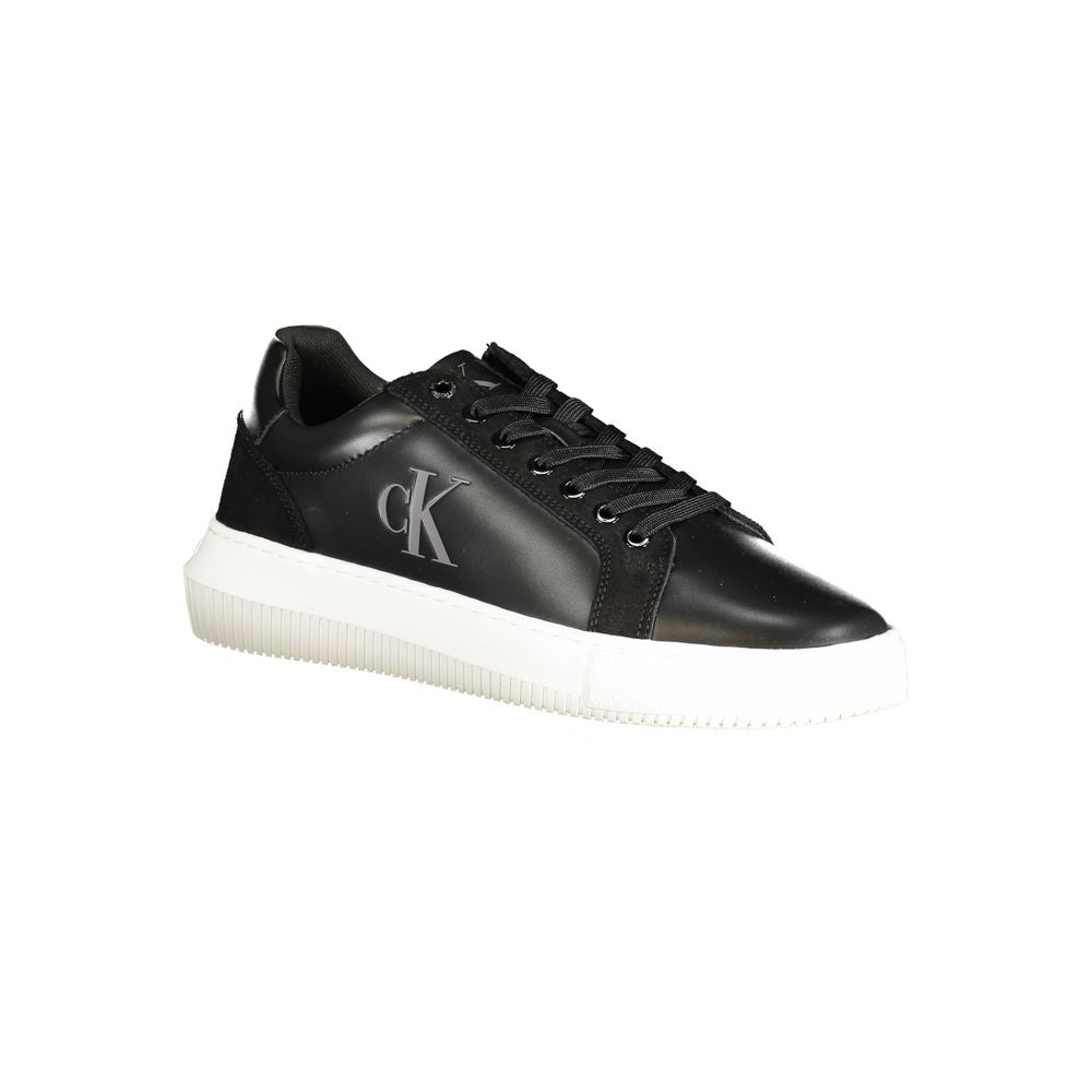Tenișor Calvin Klein negru din poliester