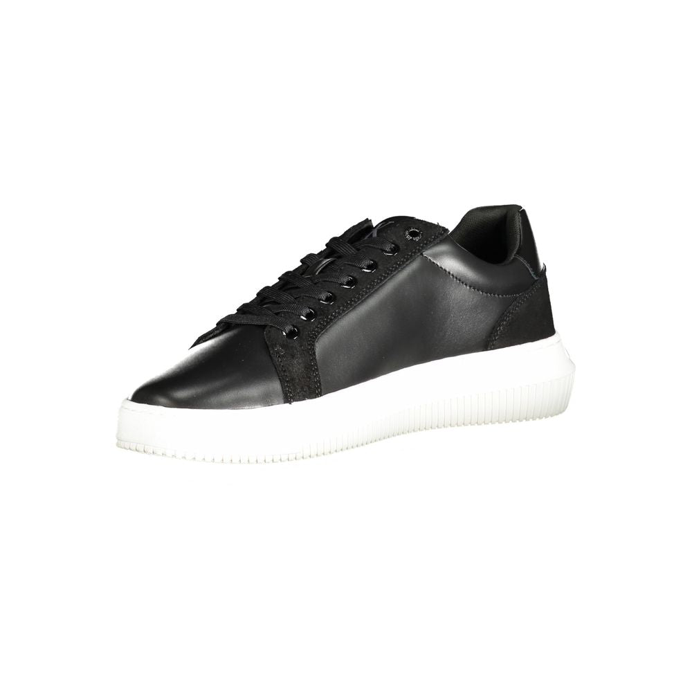 Tenișor Calvin Klein negru din poliester