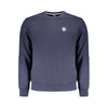 North Sails Blue Cotton Men Sweater