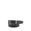 Ferragamo Black Calf Leather Bos Taurus Regular Belt