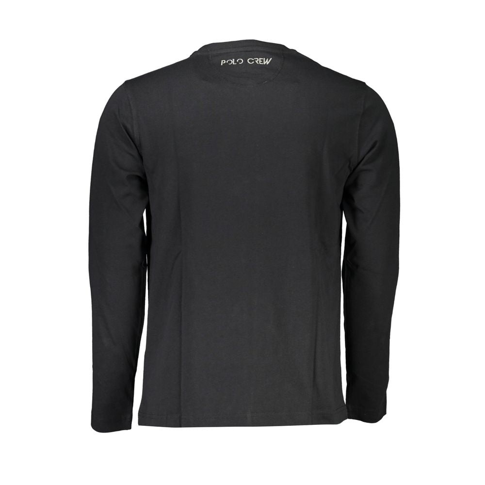 Tricou La Martina Classic cu guler rotund și brodat