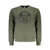 North Sails Green Cotton Men Sweater