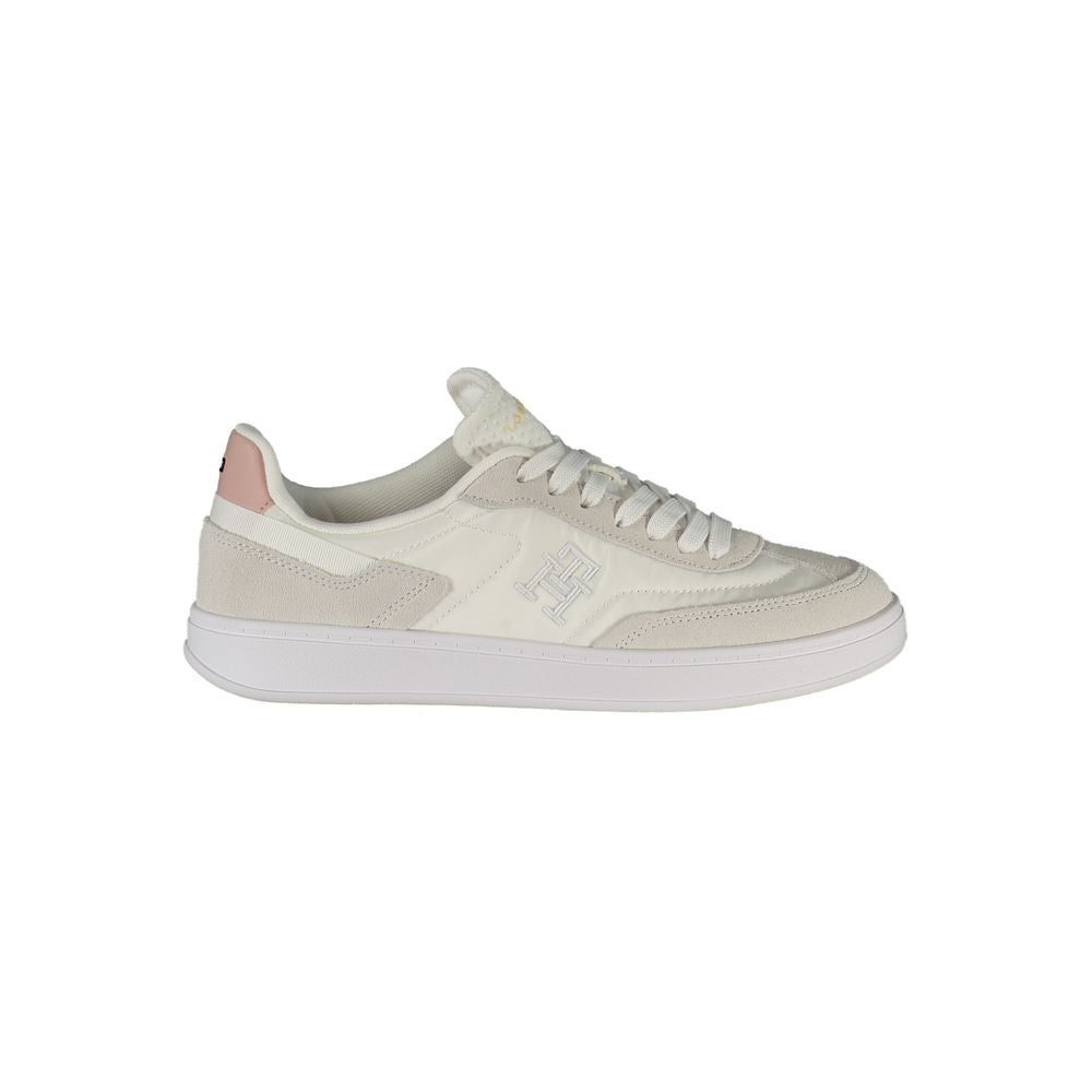 Pantofi sport Tommy Hilfiger din polietilenă albă pentru femei