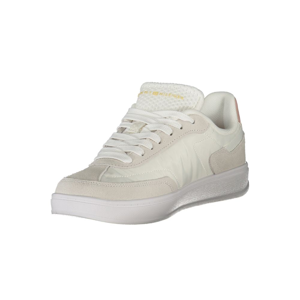 Pantofi sport Tommy Hilfiger din polietilenă albă pentru femei
