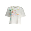 Desigual White Cotton Women T-Shirt