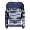 North Sails Blue Cotton Women Sweater