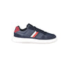 Tommy Hilfiger Blue Leather Men Sneaker