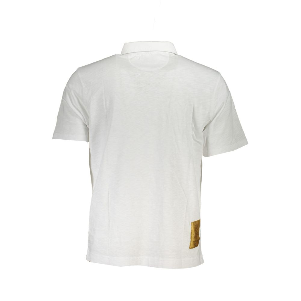 Tricou polo La Martina din bumbac impecabil cu broderie elegantă