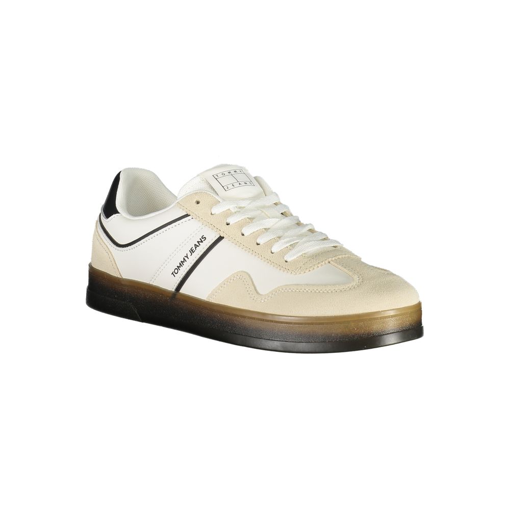 Pantofi sport Tommy Hilfiger din piele albă pentru bărbați