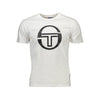 Sergio Tacchini White Cotton Men T-Shirt