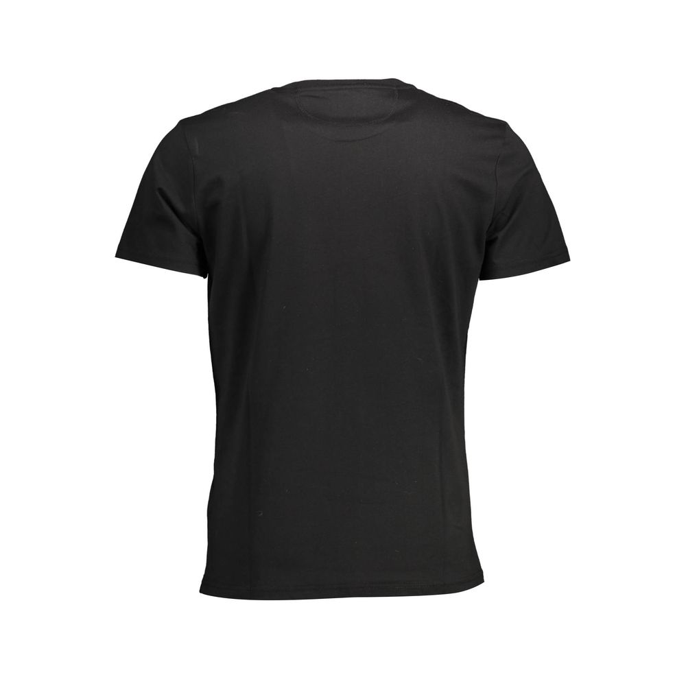 Tricou elegant cu guler rotund și imprimeu emblematic La Martina