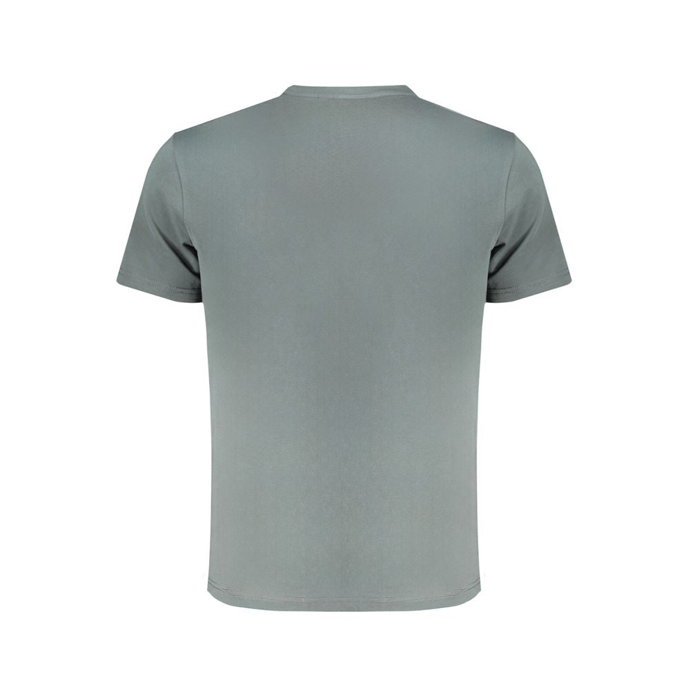 Tricou Napapijri verde din bumbac