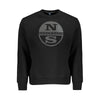 North Sails Black Cotton Men Sweater
