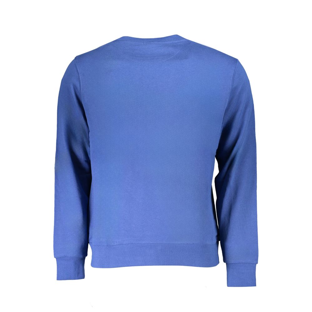 North Sails Blue Cotton Men Sweater