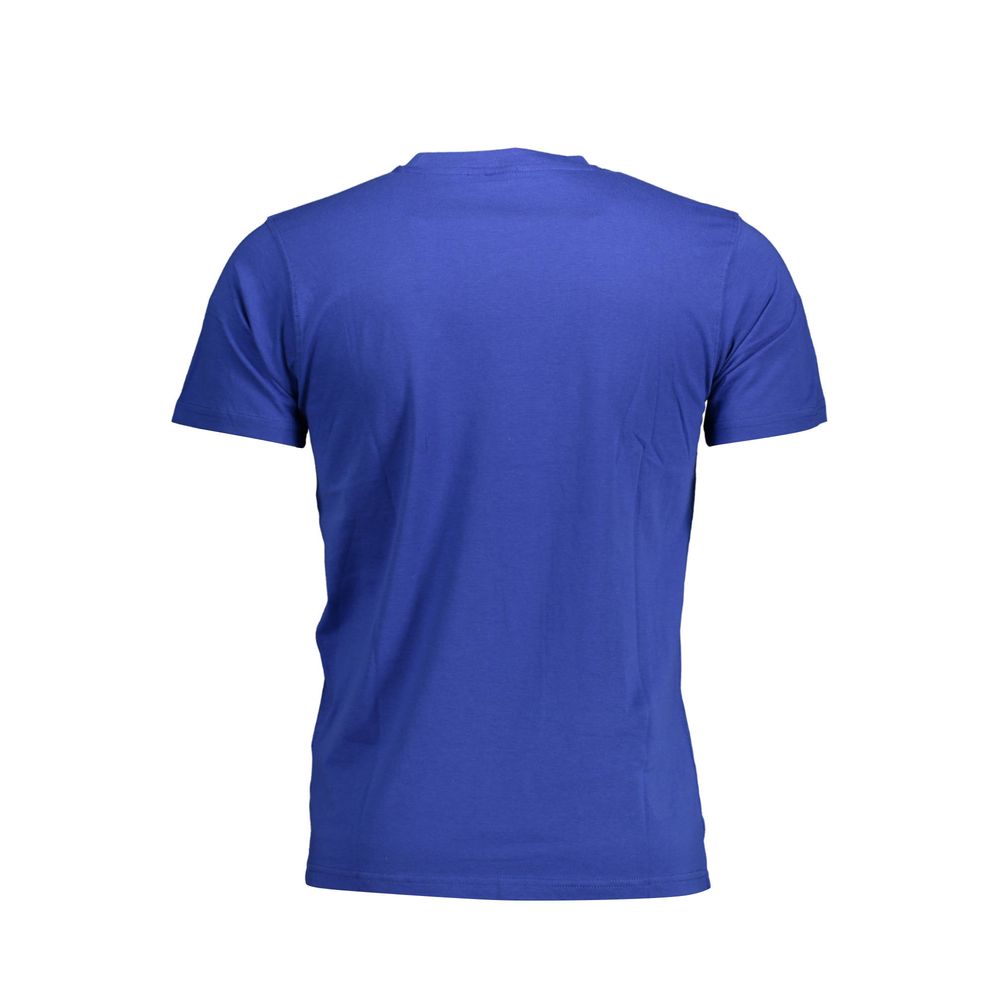 Sergio Tacchini Blue Cotton Men T-Shirt