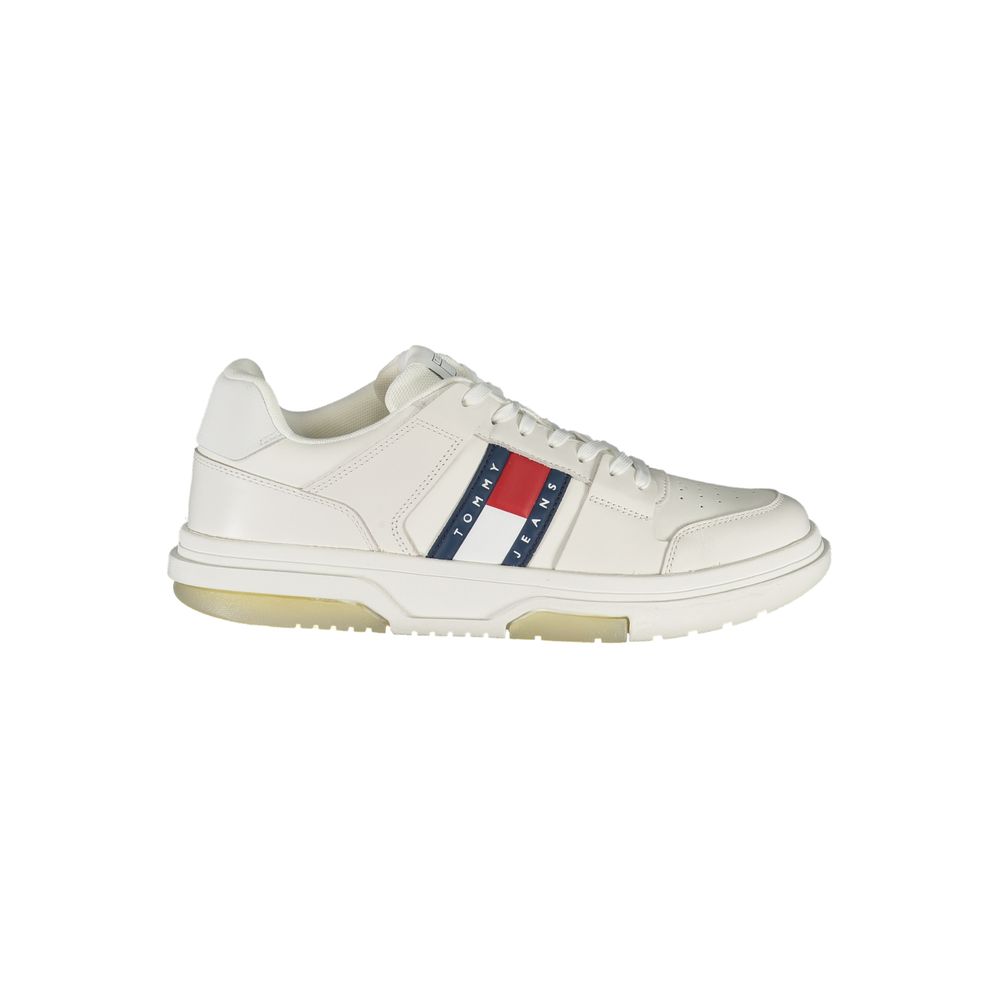 Pantofi sport Tommy Hilfiger din polietilenă albă pentru bărbați